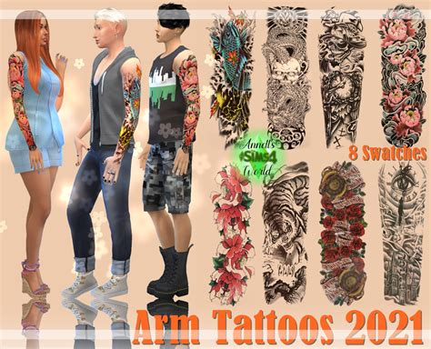 sims 4 custom content tattoos|realistic tattoos sims 4.